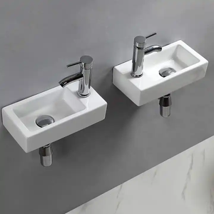 Tocador de baño individual moderno con lavabo, lavabo de champú económico a la venta - Product Image 6
