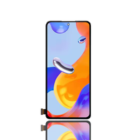LCD untuk Xiaomi Redmi Note 11 2201117TG Note 11 4G 21121119SC Layar Sentuh dengan Rangka Perakitan