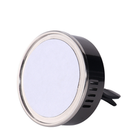 Diffuseur de parfum pour voiture couleur champagne, clip de ventilation en alliage de zinc, logo photo personnalisé, clip de parfum pour sortie d'air de voiture, décoration intérieure automobile, cadeau
