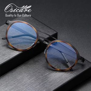 Lunettes de vue pour homme de haute qualité, best-seller, myopie, vintage, personnalisées, montures de lunettes en titane élégantes pour hommes - Product Image 1
