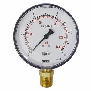 Original de alta qualidade Manômetro WIKA <span class=keywords><strong>0</strong></span>-10 bar <span class=keywords><strong>0</strong></span>-60bar <span class=keywords><strong>0</strong></span>-<span class=keywords><strong>2500bar</strong></span> <span class=keywords><strong>0</strong></span>-3500bar Tubo de Bourdon/Diafragma - Product Image 2