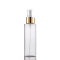 Nouvelle Arrivée LZ Pack – Flacon Vaporisateur en Plastique PET 100ml 200ml avec Pompe Dorée Personnalisée, Flacon Vide Givré pour Soins de la Peau