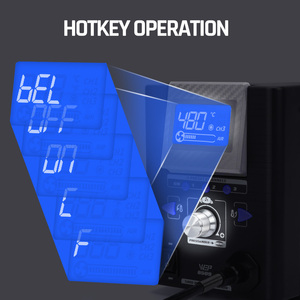 WEP 8509-I Nouvelle Station <span class=keywords><strong>de</strong></span> Soudage à Air Chaud <span class=keywords><strong>Mini</strong></span>, Machine <span class=keywords><strong>de</strong></span> Dessoudage et <span class=keywords><strong>de</strong></span> Retravaillage - Product Image 4