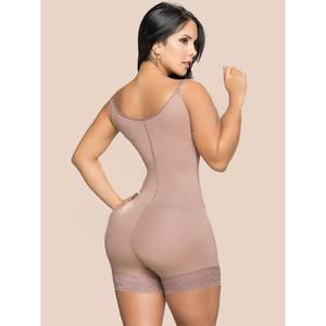 Body sculptant amincissant taille plus, body en latex, fajas, liposculpture, gaine invisible, dos haut, court - ligne légère - Product Image 4