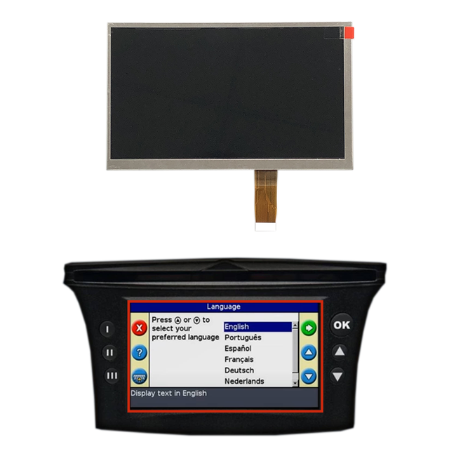 7 Inch Original New LCD Display Screen for Trimble EZ Guide 500 TFT LCD Screen Display Panel