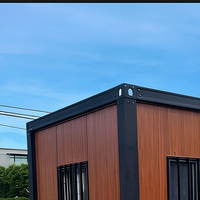 Maison préfabriquée en conteneur à montage rapide, maison modulaire en kit
