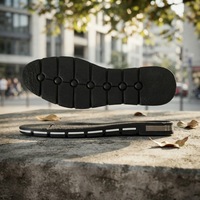 Semelle en caoutchouc antidérapante Longheng OEM ODM pour semelle extérieure de chaussure, matériau de base durable pour chaussures