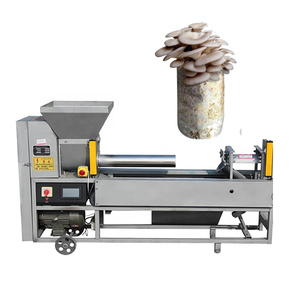 Mushroom <b>Bag</b> Filling Machine Horizontal Bagging For Round Substrate <b>Bags</b> With High Efficiency - Product Image 2