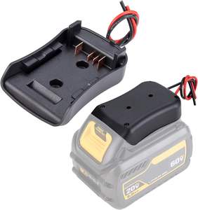 <span class=keywords><strong>Adaptateur</strong></span> de <span class=keywords><strong>batterie</strong></span> Power Wheels pour convertisseur de <span class=keywords><strong>batterie</strong></span> Dewalt Mak avec faisceau de câbles Connecteur de câble 14 AWG - Product Image 1
