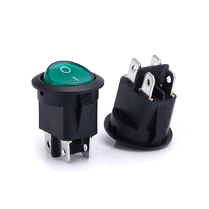 KCD-105N <span class=keywords><strong>4</strong></span> <span class=keywords><strong>pin</strong></span> Rocker chuyển <span class=keywords><strong>4</strong></span> pins 2 vị trí ON/OFF Green <span class=keywords><strong>Red</strong></span> kcd1 23 Mét <span class=keywords><strong>4</strong></span> <span class=keywords><strong>pin</strong></span> 2 vị trí vòng Rocker chuyển đổi với đèn LED - Product Image 5