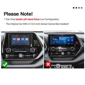 Android 13 cho TOYOTA HIGHLANDER/vương miện kluger 2021 2023 đài phát thanh xe stereo đa phương tiện Máy nghe nhạc GPS <span class=keywords><strong>navigation</strong></span> đầu đơn vị Carplay tự động - Product Image 3