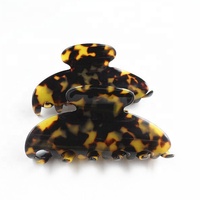 Grande griffe de cheveux en acétate à la mode pour les femmes Vintage écaille de tortue conception haute quantité bijoux pour les fiançailles de fête de mariage