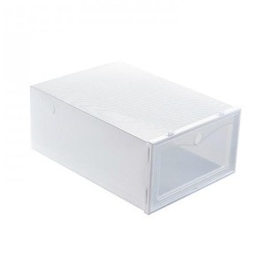 Zapatero/caja de almacenamiento de zapatos transparente, simple y de varias capas para uso en el hogar, la entrada y el dormitorio; ahorra espacio. - Product Image 4