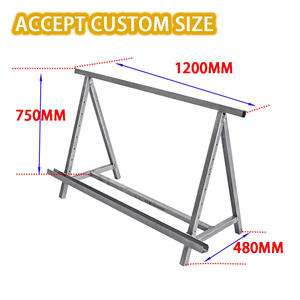 Tables de travail en acier inoxydable et tables de présentation pour charpentiers avec équipement en pierre - Product Image 4