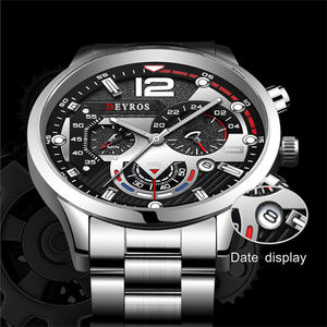 Reloj Inteligente, Relojes de Cuarzo de Moda, Conjunto de Reloj y Brazalete con Caja Fd058, Reloj Deportivo y de Negocios con Calendario para Hombre, Conjuntos de Joyería - Product Image 5