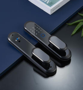 Serrures de porte intelligentes biométriques d'empreinte digitale électroniques intelligentes anti-vol de haute sécurité - Product Image 2