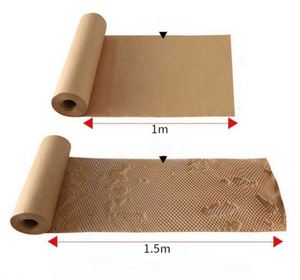 Rollo de Cojín Ecológico de Metal con Diseño de Panal de Abeja, Estilo Caricatura, Reciclado, para Mudanzas, Envíos, Regalos, Transferencia Térmica Portátil - Product Image 2