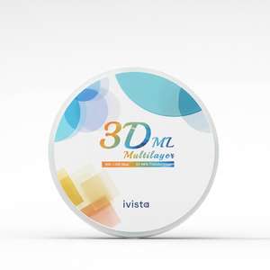 Blocchi di <span class=keywords><strong>Zirconia</strong></span> IVISTAZ in Offerta, per Laboratorio Dentale, Denti in <span class=keywords><strong>Zirconia</strong></span> Estetici 3D Pro Multistrato Pre-Colorati - Product Image 1