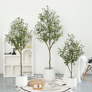 Olivo artificial grande al por mayor <span class=keywords><strong>en</strong></span> maceta <span class=keywords><strong>de</strong></span> cerámica <span class=keywords><strong>decoración</strong></span> <span class=keywords><strong>de</strong></span> <span class=keywords><strong>plantas</strong></span> <span class=keywords><strong>de</strong></span> suelo <span class=keywords><strong>de</strong></span> vegetación interior - Product Image 1