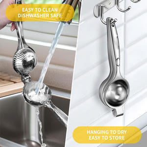 Wholesale Factory Price Multifunctional Eco-Friendly Kitchen <b>Gadget</b> Stainless Steel Manual Lemon Squeezer Lemon Juicer - Product Image 5