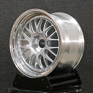 Rines Modulares Forjados Personalizados de 3 Piezas, 5x114.3 5x120, 18 19 20 Pulgadas, Diseño Step Lip Mesh Deep Dish, para Supra, Mustang, Tesla - Product Image 6