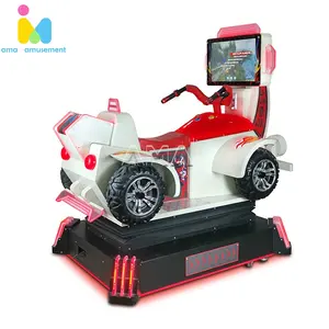 اما محاكاة عملة تعمل لمركز لعبة الأطفال ركوب السيارات لعبة سباق آلة