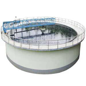 Carbon steel epoxy coating or FRP lining 45m 50m 55m 60m Tank Diameter Sludge Scraper