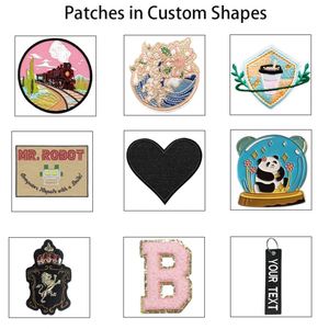 High Quality <b>Frog</b> Embroidered Applique Patches Gradual Change Color Unique Embroidery Printed Custom Clothing Accessories Hat - Product Image 3