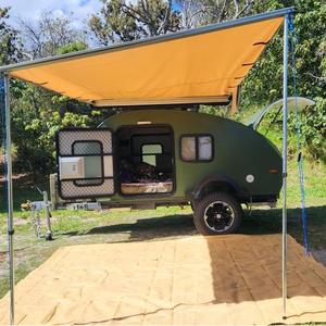 ONLYWE Outdoor Small Offroad Camping Travel Trailer Mini Overland Teardrop Caravan Rv Trailer <strong>Camper</strong> for Sale Cheap <strong>Price</strong> - Product Image 1