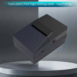 Imprimante d'étiquettes thermiques adhésives portable POS-5820, 50 mm, pour étiquettes postales, codes de colis express et reçus de ramassage - Product Image 2