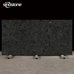 Trung Quốc Nhà Sản xuất nhà máy trực tiếp bán buôn Đen bê tông Series Quartz slab Countertop Đá Nhân Tạo đá thạch anh