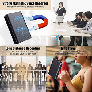 Professional HD Digital Voice Recorder With Noise Cancellation And Long Battery Life File Encryption Audio <b>Recording</b> <b>Pen</b> For - Product Image 4
