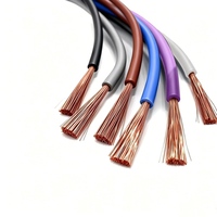 Kabel Kontrol Fleksibel Solid H05VV-F / H03VV-F Berisolasi PVC Multi-Core untuk Otomasi & Proyek Bangunan