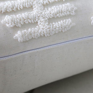 Funda de almohada cuadrada HomeyMood de 45x45cm con diseño geométrico, funda de algodón y poliéster para decoración de sofá y dormitorio - Product Image 4