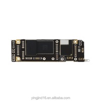 Carte mère d'iPhone 11 reconditionnée en gros, débloquable, compatible Face ID, pour stockage 128 Go/64 Go