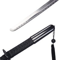 Épée de cosplay BLEACH Anime Zanpakuto Sode No Shirayuki Kurosaki Ichigo, accessoires d'armes, support de couteau offert