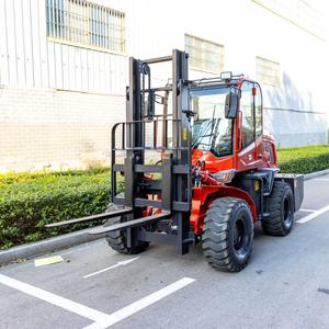 3.รถยกออฟโรด5Ton พร้อมเสารถยกที่ขรุขระรถยกสำหรับใช้ในฟาร์มส่งฟรีทั่วโลก - Product Image 2