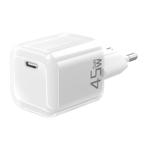 2025 Crystal Case 45W para Samsung Type-C Charger US EU Tecnología de carga rápida con PD3.0 QC3.0 Adaptador de cargador de teléfono móvil - Product Image 2