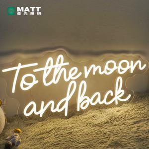 Letrero de neón LED personalizado para interiores, decoración de <span class=keywords><strong>frases</strong></span> acrílicas con forma de corte temprano para logotipo, envío directo 2023 - Product Image 3