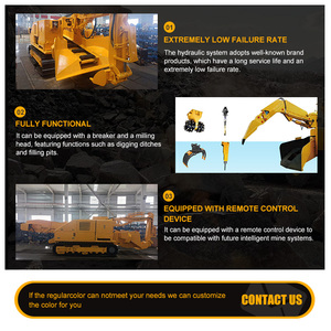 地下泥岩採掘トンネル浚渫用高品質ポンプ付きムッキングローダー - Product Image 6