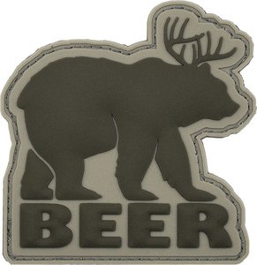 Parches de gancho y bucle 2D 3D Logo de goma Parche de PVC Insignia táctica Parche para coser - Product Image 4