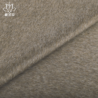 Tissu en laine d'alpaga double face de bonne qualité, 10% cachemire, 10% alpaga, 10% mohair, 70% laine