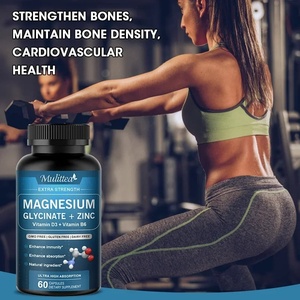 Cápsulas Veganas de Multivitaminas con Glicinato de Magnesio, Zinc, Vitamina D3 y <span class=keywords><strong>B6</strong></span>, Apoyo para Músculos, Nervios, Articulaciones, Corazón y Salud Inmunológica para Adultos - Product Image 4