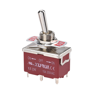 Interrupteur à bascule étanche XURUI 15A 12V DC de qualité marine, type à souder, avec capuchon de protection en plastique durable pour équipement électrique - Product Image 3