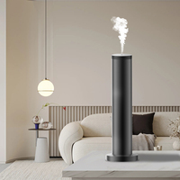 Diffuseur de parfum de bureau intelligent avec fonctionnement par application Machine d'aromathérapie sans eau pour la maison, l'hôtel et le diffuseur en métal alimenté par batterie