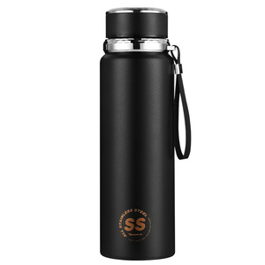 SUS 316 Stainless Steel Water Bottle Large Capacity Portable With Carrying Rope Travel Use - Product Image 5