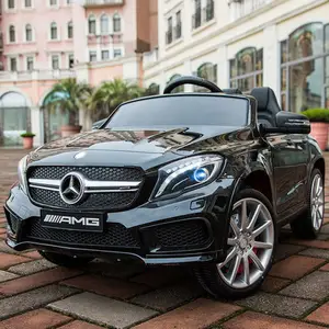 2021 Mercedes benz con licencia eléctrica 12v paseo en el coche de niños coches de juguete para la venta al por mayor