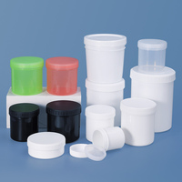 Envase de Plástico HDPE con Base de PP, Tapa de Rosca y Tapa Interior para Partículas y Polvos Químicos de Purificación de Aire, 500 ml, Marca Shuishan