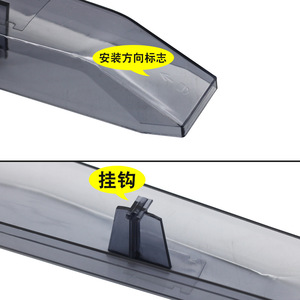 Pièces de hotte universelle, accessoires de protection contre l'huile, y compris le bac à graisse et le filtre de protection contre la fumée - Product Image 3