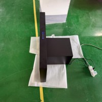 36 Pulgadas Campana Extractora de Cocina con Recubrimiento PVD Negro de 1000m/h, 3 Velocidades, Botón Táctil y Control Remoto, Luces LED